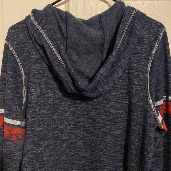 EUC Woman’s Zip Up Hooded Patriots Sweatshirt - Picture 8 of 8